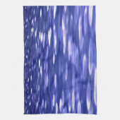 Abstracte #3: Blauwe shimmer Theedoek (Verticaal)