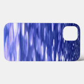 Abstracte #3: Blue shimmer Hoesje-Mate iPhone Case (Achterkant (horizontaal))