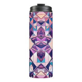 Abstracte 3-D thermische tuimelaar Thermosbeker