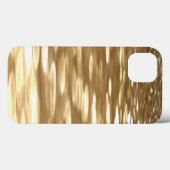 Abstracte #3: Gold shimmer Hoesje-Mate iPhone Case (Achterkant (horizontaal))