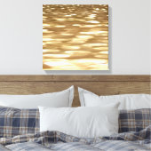 Abstracte #3: Goudsher Canvas Afdruk (Insitu (Slaapkamer))