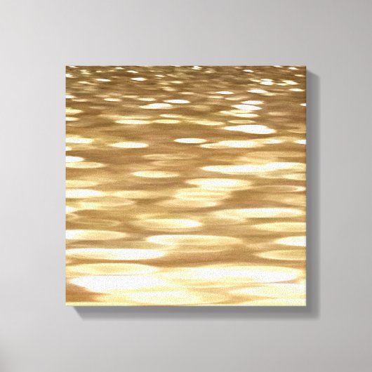 Abstracte #3: Goudsher Canvas Afdruk (Voorkant)