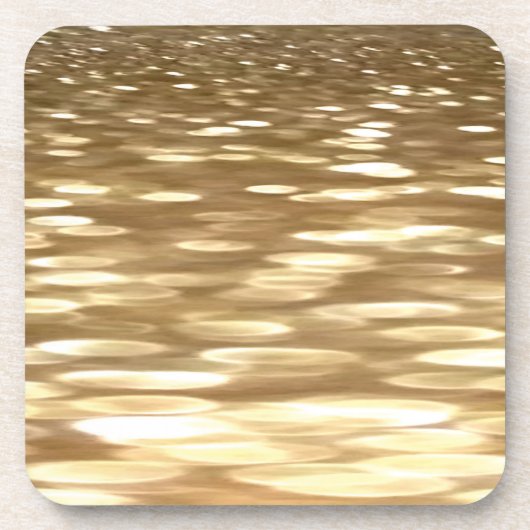Abstracte #3: Goudsher Drankjes Onderzetter (Voorkant)