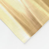 Abstracte #3: Goudsher Fleece Deken (Hoek)
