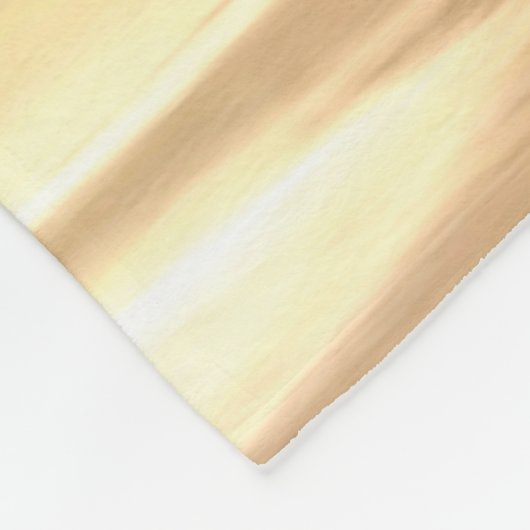 Abstracte #3: Goudsher Fleece Deken (Hoek)