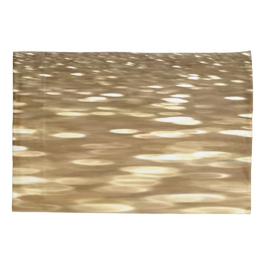Abstracte #3: Goudsher Kussensloop (Achterkant)