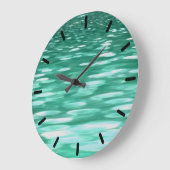 Abstracte #3: Groene Flikkering Grote Klok (Hoek)