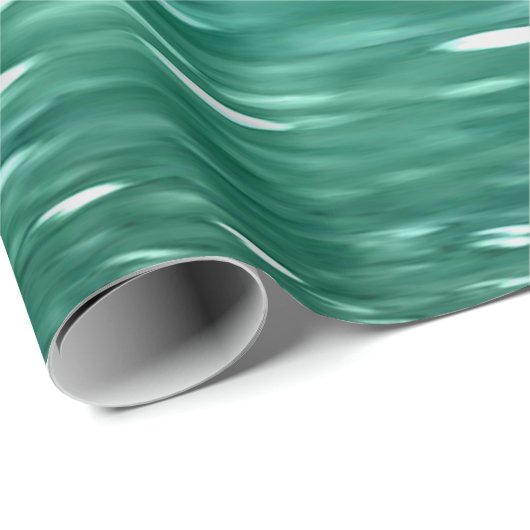 Abstracte #3: Groene Shimmer Cadeaupapier (Rol Hoek)