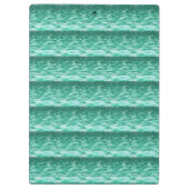 Abstracte #3: Groene Shimmer Klembord (Achterkant)