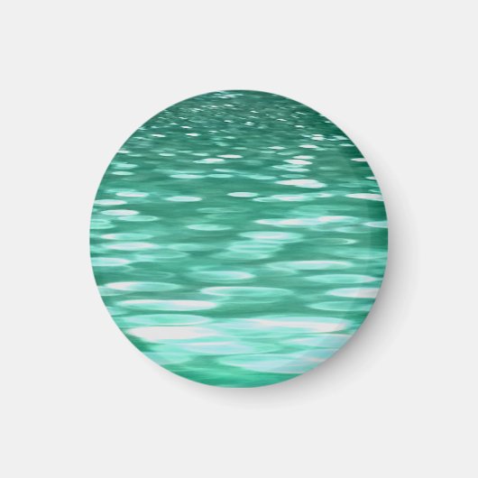 Abstracte #3: Groene Shimmer Magneet (Voorkant)
