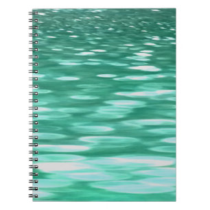 Abstracte #3: Groene Shimmer Notitieboek