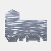 Abstracte #3: Gunmetal shimmer Bedankdoosjes (Uitgevouwen)
