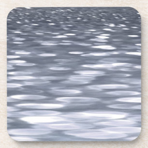 Abstracte #3: Gunmetal shimmer Bier Onderzetter