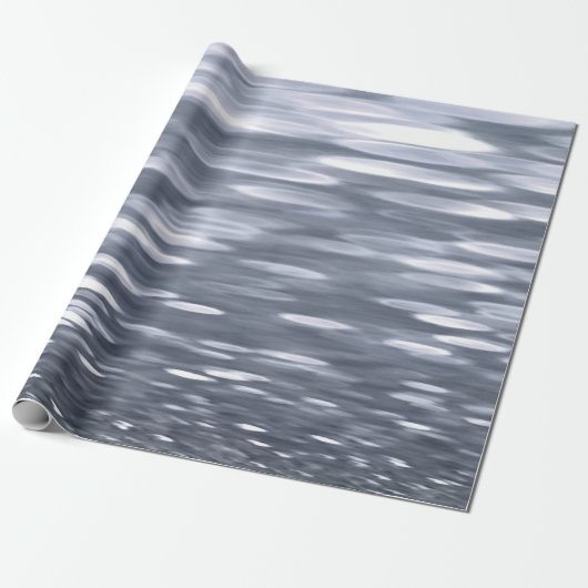 Abstracte #3: Gunmetal shimmer Cadeaupapier (Uitgerold)