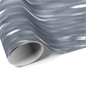 Abstracte #3: Gunmetal shimmer Cadeaupapier (Rol Hoek)