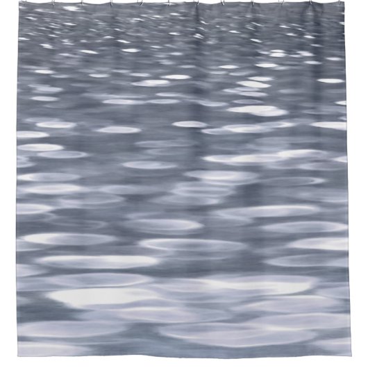 Abstracte #3: Gunmetal shimmer Douchegordijn (Voorkant)