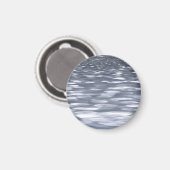 Abstracte #3: Gunmetal shimmer Magneet (Voorkant / Achterkant)