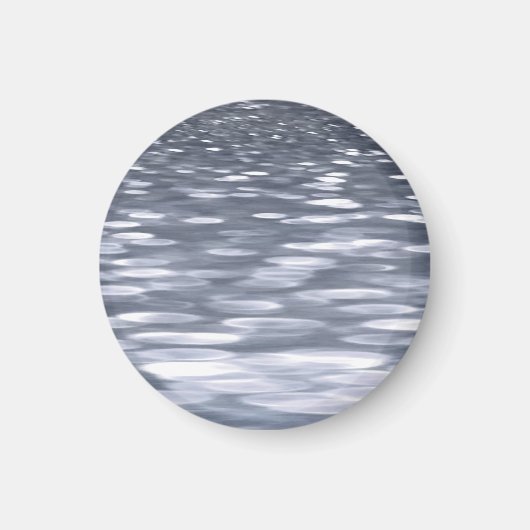 Abstracte #3: Gunmetal shimmer Magneet (Voorkant)