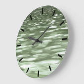 Abstracte #3: Het groene onduidelijke beeld van de Grote Klok (Hoek)