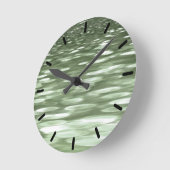 Abstracte #3: Het groene onduidelijke beeld van de Ronde Klok (Hoek)
