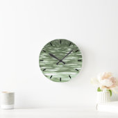 Abstracte #3: Het groene onduidelijke beeld van de Ronde Klok (Huis)