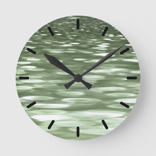 Abstracte #3: Het groene onduidelijke beeld van de Ronde Klok (Voorkant)