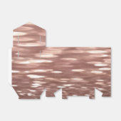 Abstracte #3: Koper Roos Gold-immer Bedankdoosjes (Uitgevouwen)