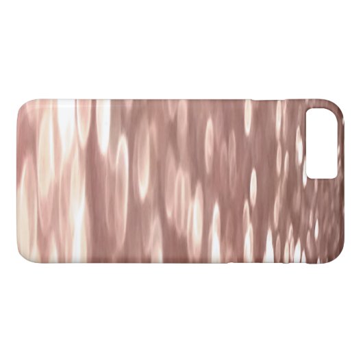 Abstracte #3: Koper Roos Gold-immer Case-Mate iPhone Case (Achterkant (Horizontaal))