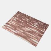 Abstracte #3: Koper Roos Gold-immer Deurmat (Schuin)