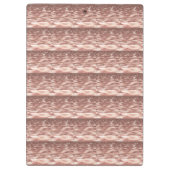 Abstracte #3: Koper Roos Gold-immer Klembord (Achterkant)