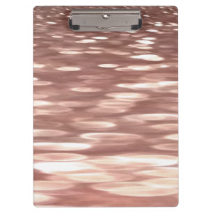 Abstracte #3: Koper Roos Gold-immer Klembord