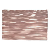 Abstracte #3: Koper Roos Gold-immer Kussensloop (Achterkant)