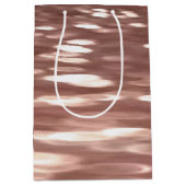 Abstracte #3: Koper Roos Gold-immer Medium Cadeauzakje (Voorkant)