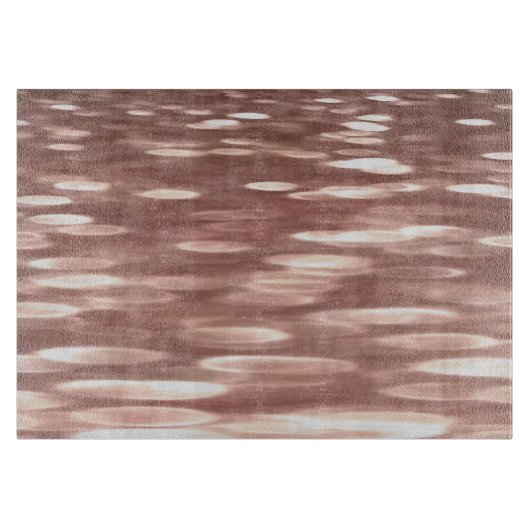 Abstracte #3: Koper Roos Gold-immer Snijplank (Voorkant)