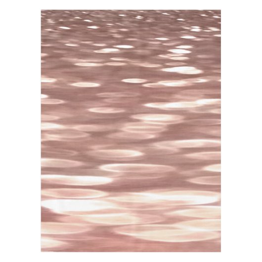 Abstracte #3: Koper Roos Gold-immer Tafelkleed (Voorkant)