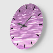 Abstracte #3: Lila Flikkering Grote Klok (Hoek)