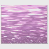 Abstracte #3: Lila Shimmer Cadeaupapier (Vlak)