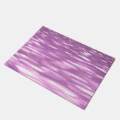 Abstracte #3: Lila Shimmer Deurmat (Schuin)