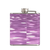 Abstracte #3: Lila Shimmer Heupfles (Achterkant)