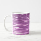 Abstracte #3: Lila Shimmer Koffiemok (Links)