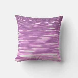 Abstracte #3: Lila Shimmer Kussen