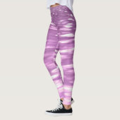 Abstracte #3: Lila Shimmer Leggings (Links)