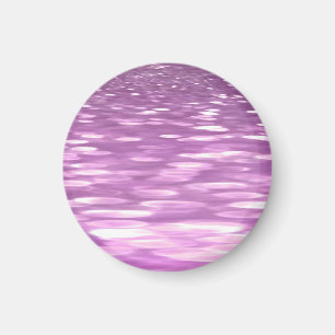 Abstracte #3: Lila Shimmer Magneet