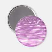 Abstracte #3: Lila Shimmer Magneet (Voorkant / Achterkant)