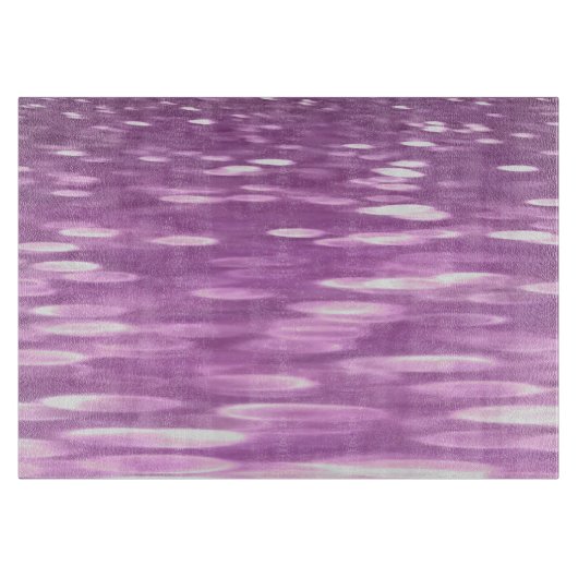 Abstracte #3: Lila Shimmer Snijplank (Voorkant)