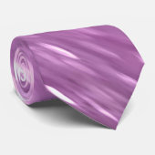 Abstracte #3: Lila Shimmer Stropdas (Opgerold)