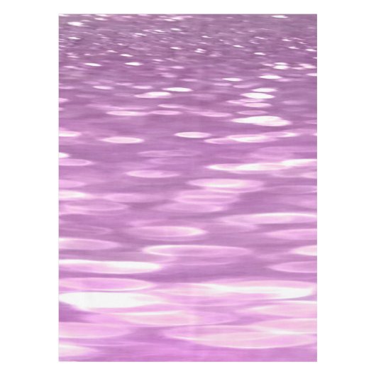 Abstracte #3: Lila Shimmer Tafelkleed (Voorkant)