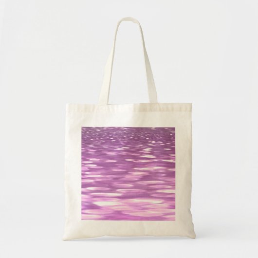 Abstracte #3: Lila Shimmer Tote Bag (Voorkant)