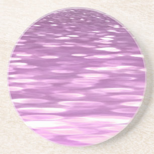 Abstracte #3: Lila Shimmer Zandsteen Onderzetter