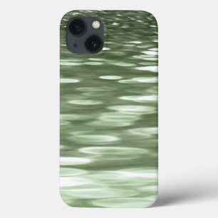 Abstracte #3: Olijfgroen blauwgroen Hoesje-Mate iP Case-Mate iPhone Case